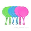 Customized Logo Printed plastic beach racket set